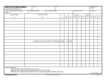Download Da Form in PDF