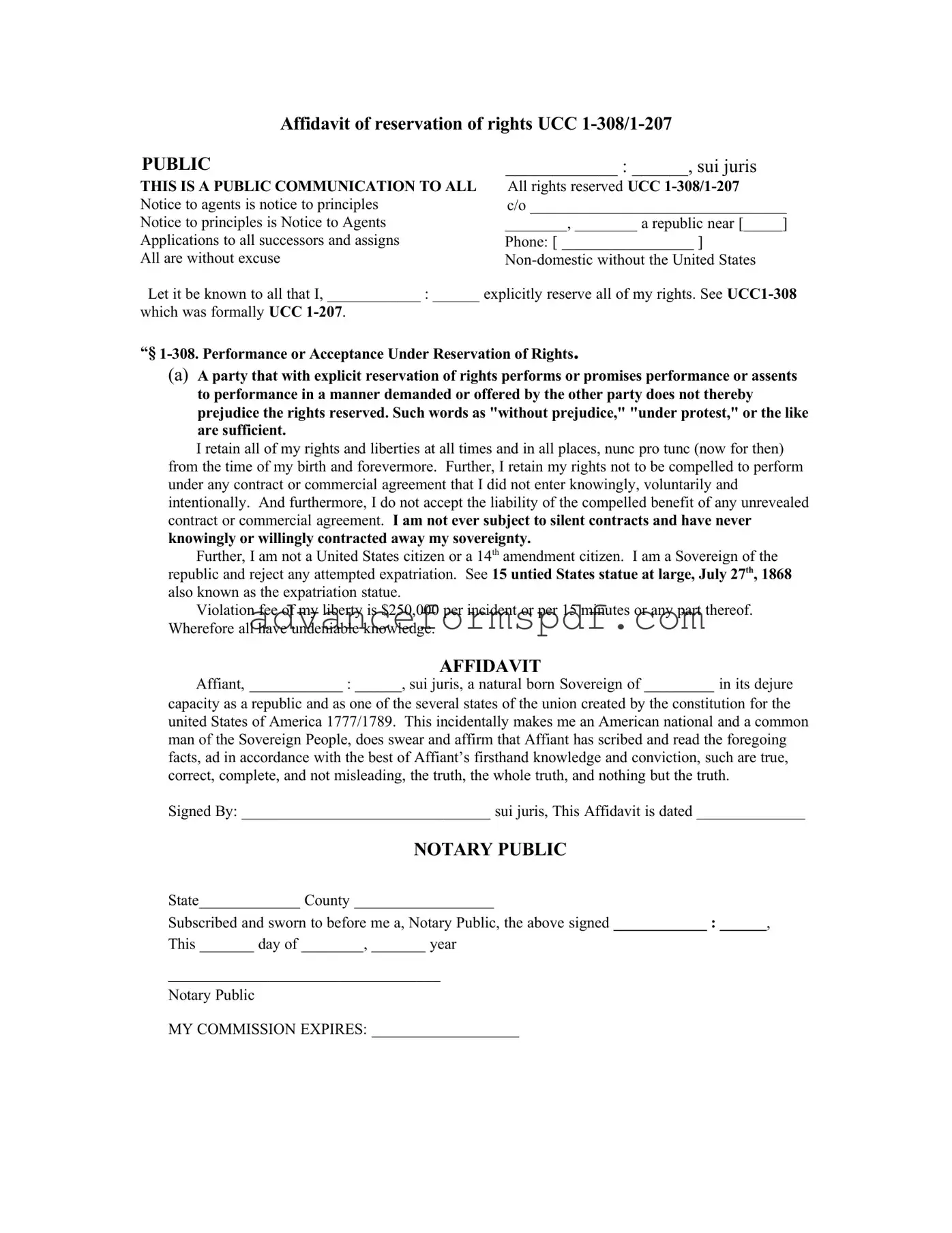 Download Ucc 1 308 Form in PDF